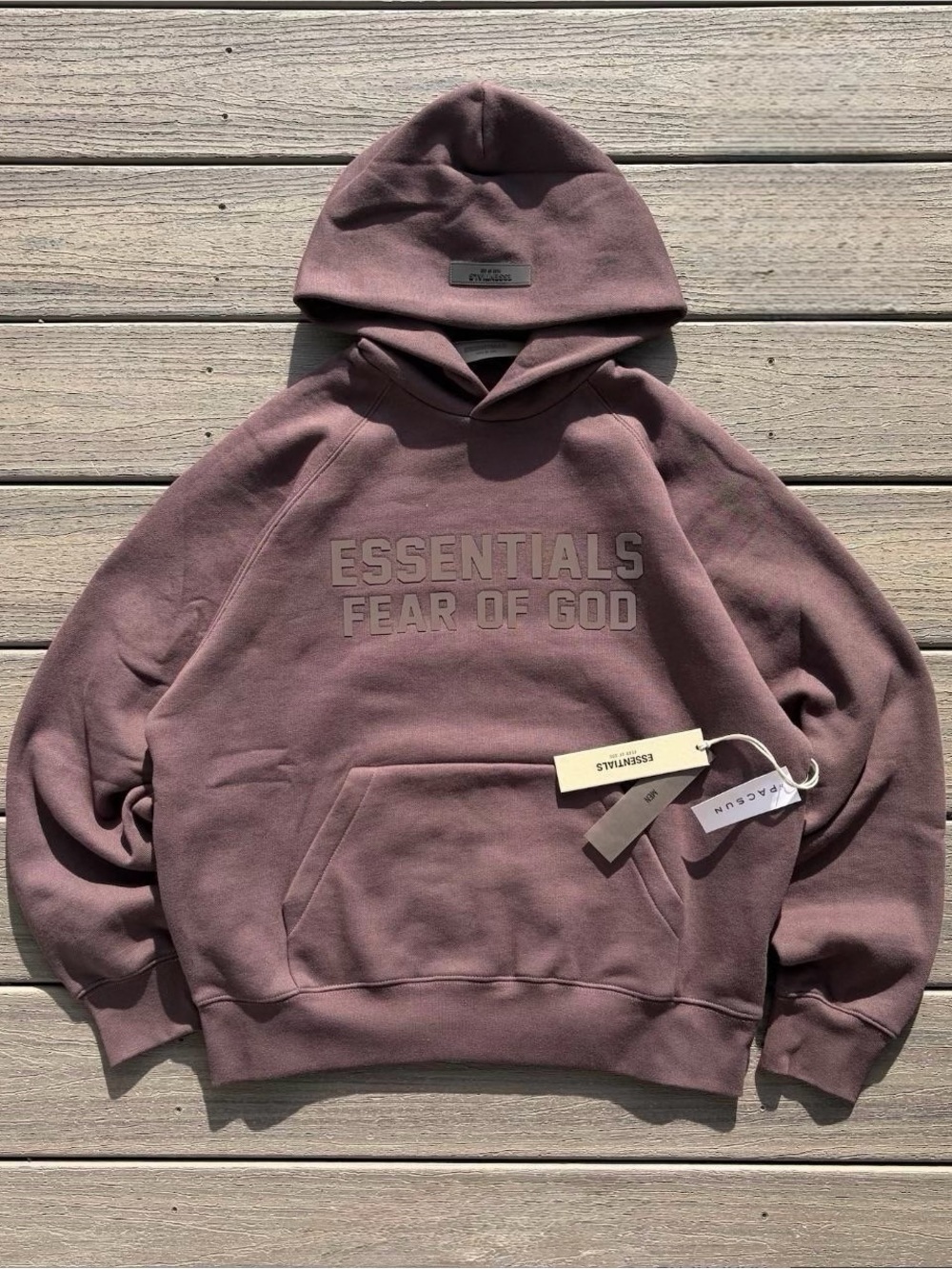 Fear Of God Essentials Plum SS23 Hoodie
